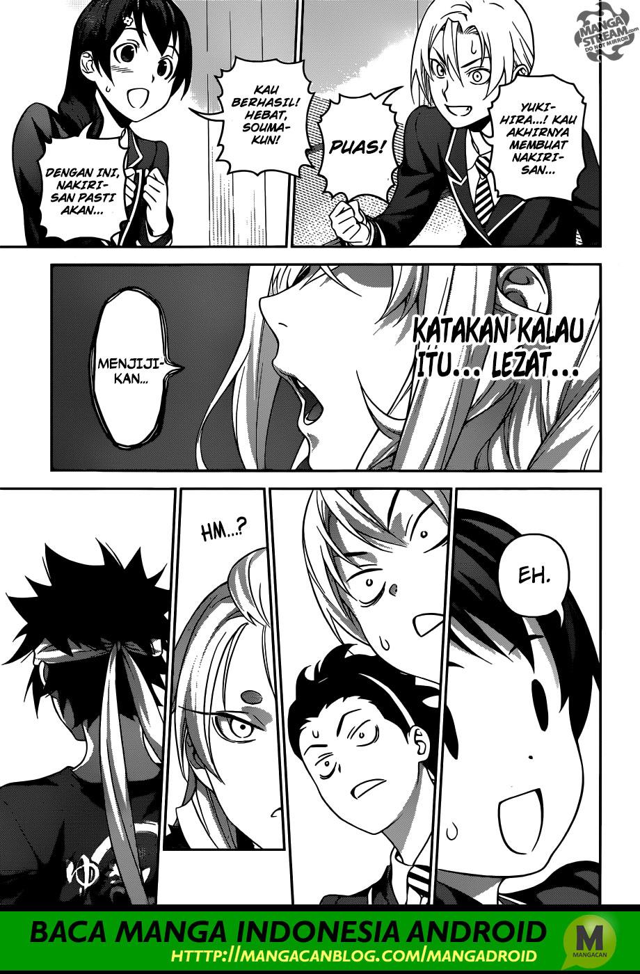 Shokugeki no Souma Chapter 315 - End